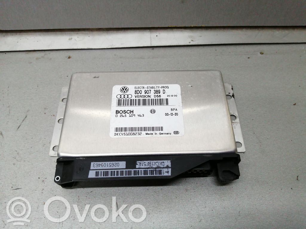 ESP (stability system) control unit   8D0907389D,0265109463