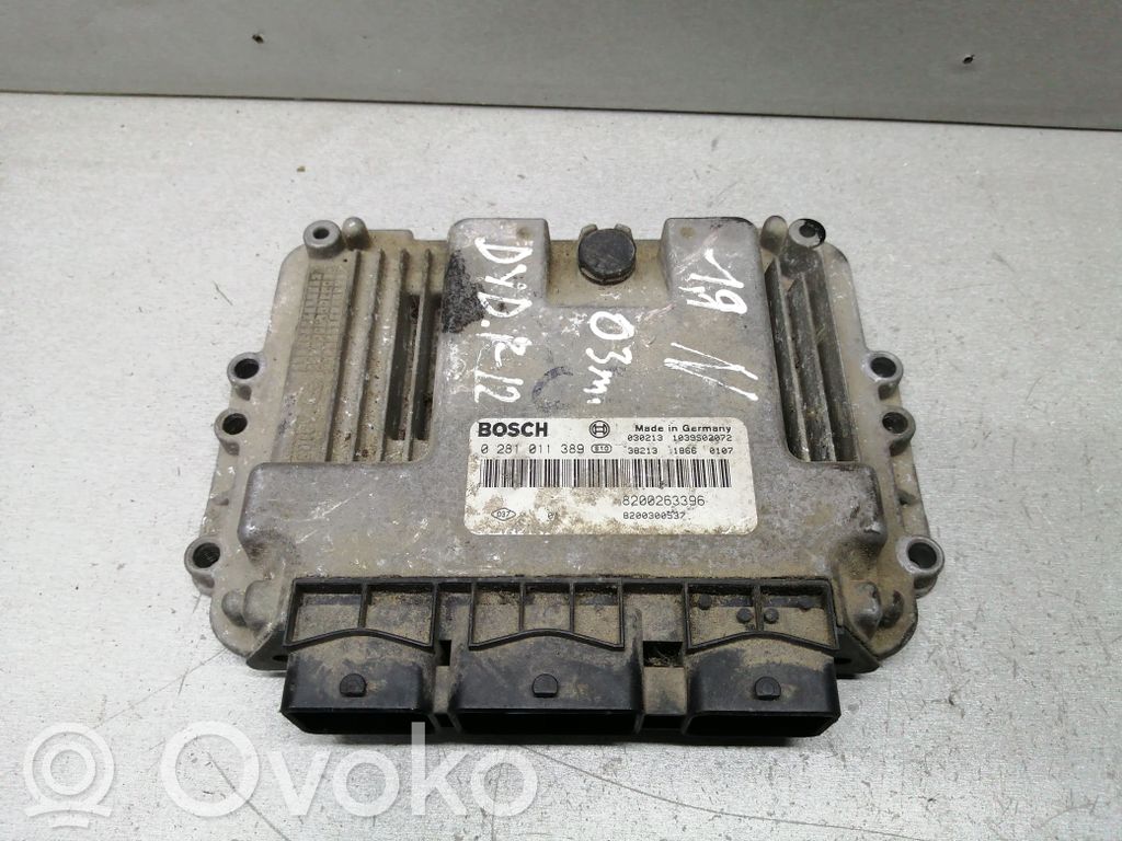 Renault Megane II Engine control unit/module 