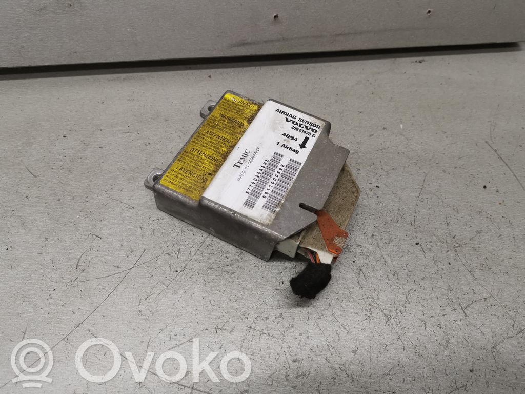 Volvo S40, V40 Airbag control unit/module 