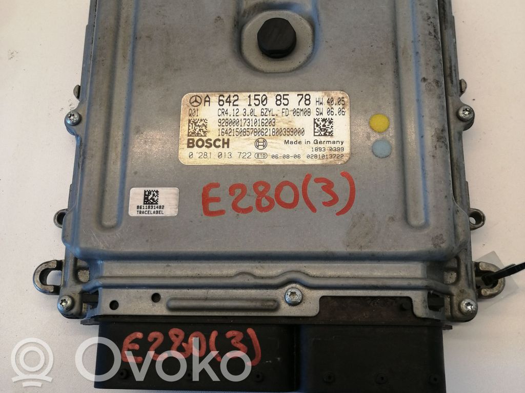Mercedes-Benz E W211 Engine control unit/module 