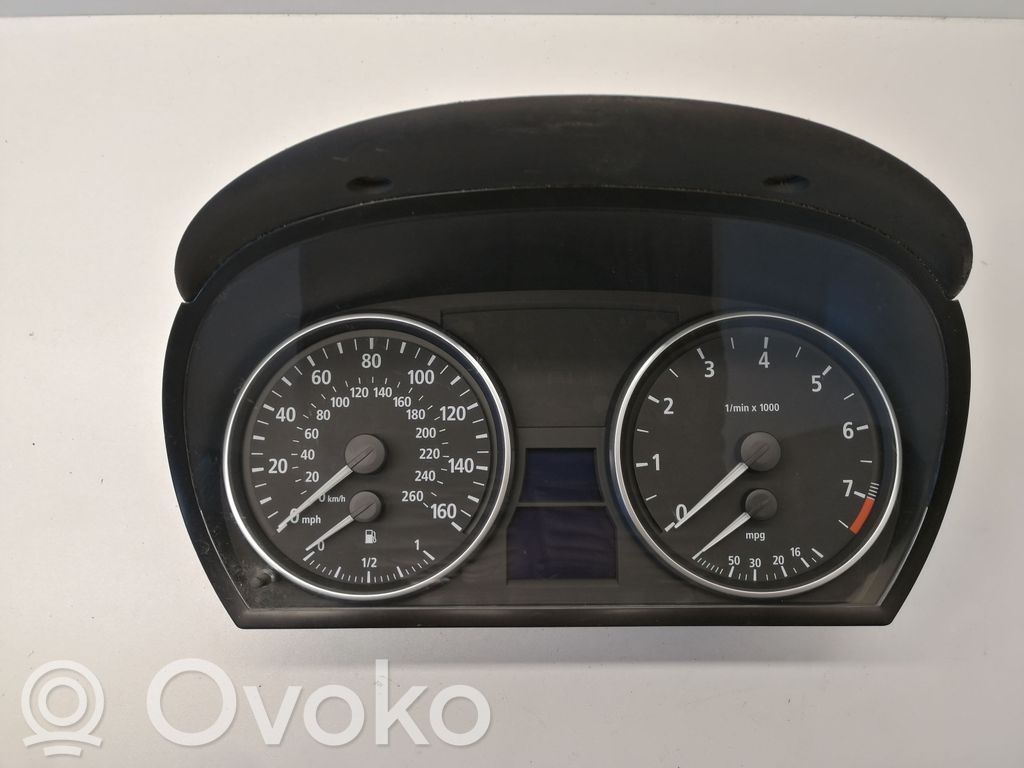 BMW 3 E90 E91 Nopeusmittari (mittaristo) 