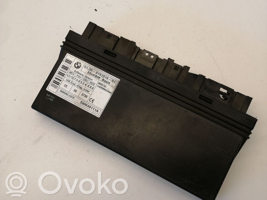 BMW 5 E60 E61 Comfort/convenience module 