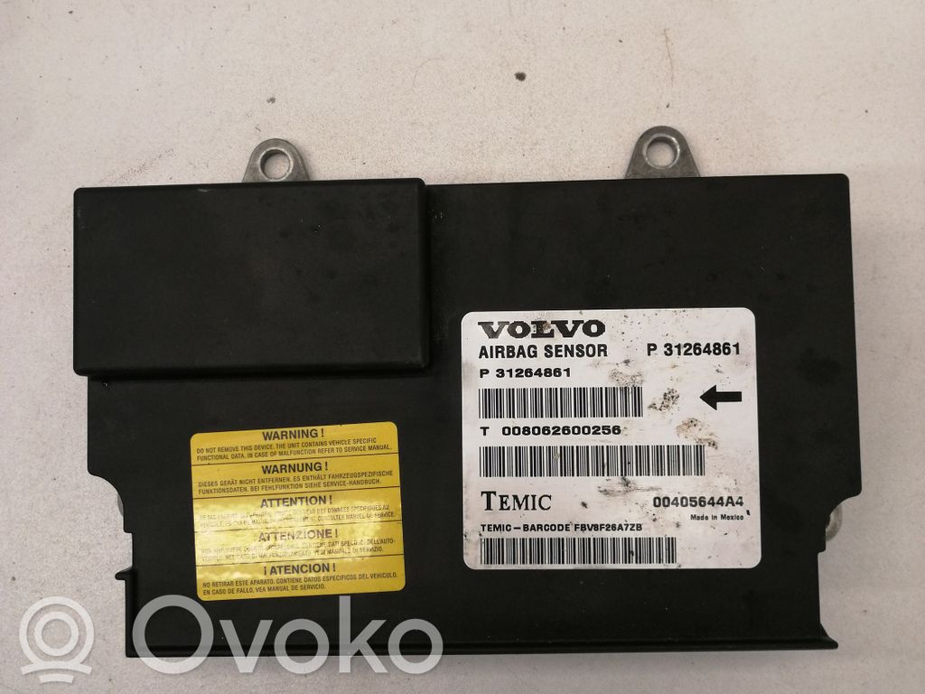 Volvo S80 Airbag control unit/module 