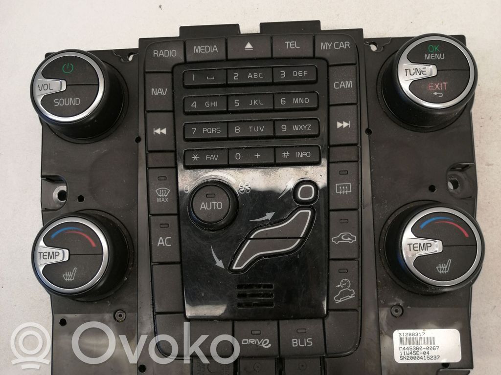 Volvo XC60 Climate control unit 