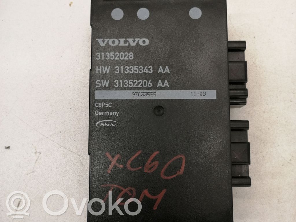 Volvo XC60 Tailgate/trunk control unit/module 