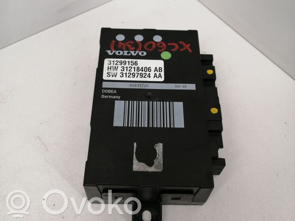 Volvo XC60 Tailgate/trunk control unit/module 
