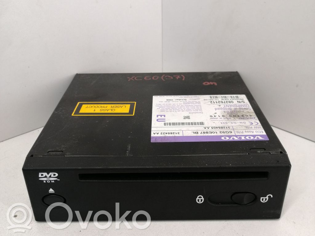 Volvo XC60 Navigation unit CD/DVD player 