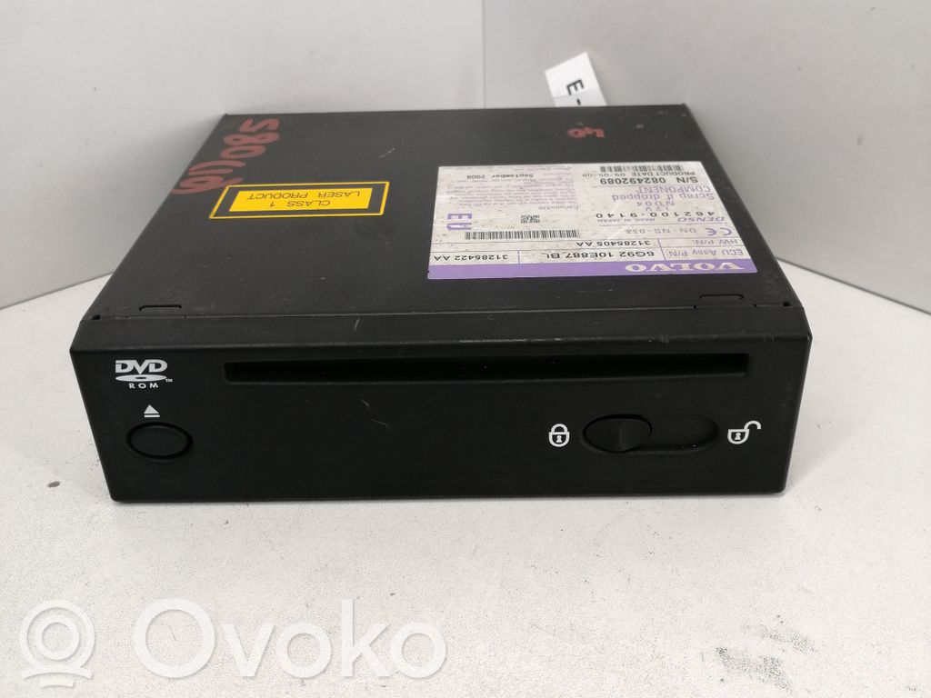 Volvo S80 Navigation unit CD/DVD player 
