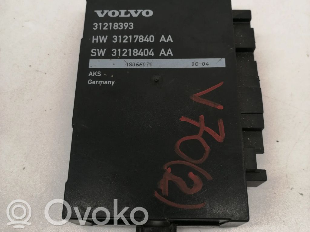 Volvo V70 Tailgate/trunk control unit/module 