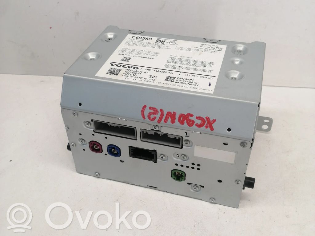 Volvo XC90 Unitate principală radio/CD/DVD/GPS 