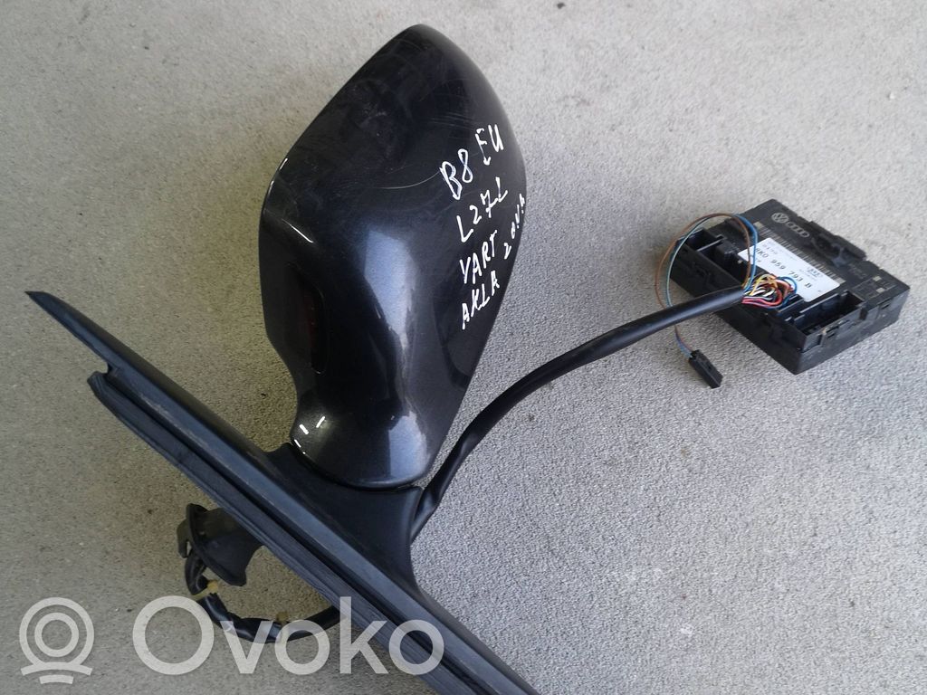 Audi A4 S4 B8 8K Front door electric wing mirror 