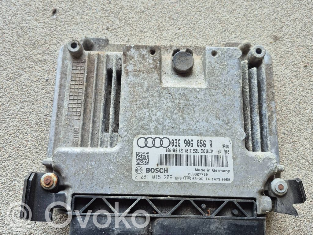 Engine control unit/module   03G906056R,03G906021AB,1039S27730,015209