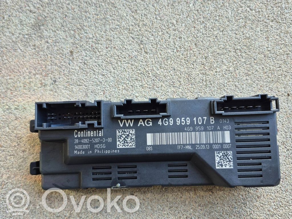 Tailgate/trunk control unit/module   4G9959107B,4G9959107A