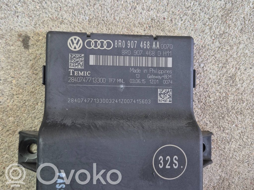 Audi Q5 SQ5 8R Módulo de control Gateway 