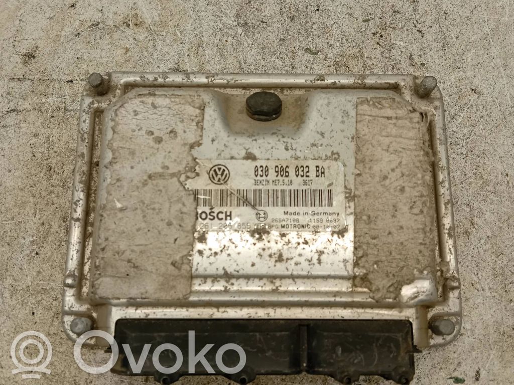 Engine control unit/module   0261206855,030906032BA,26SA7108
