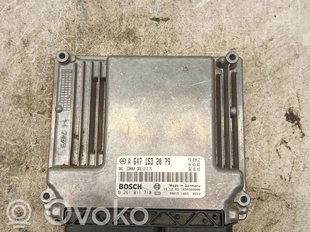 Mercedes-Benz E W211 Engine control unit/module 