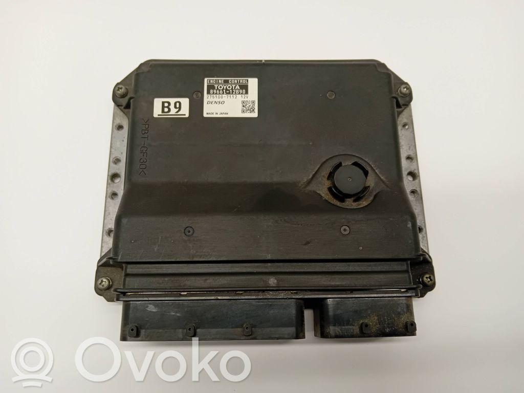 Toyota Auris 150 Unidad de control/módulo del motor 