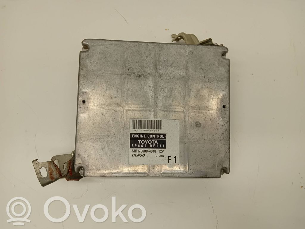 Engine control unit/module   1758004040,896610F111,MB1758004040