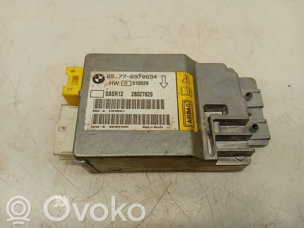 BMW 7 E65 E66 Module de contrôle airbag 