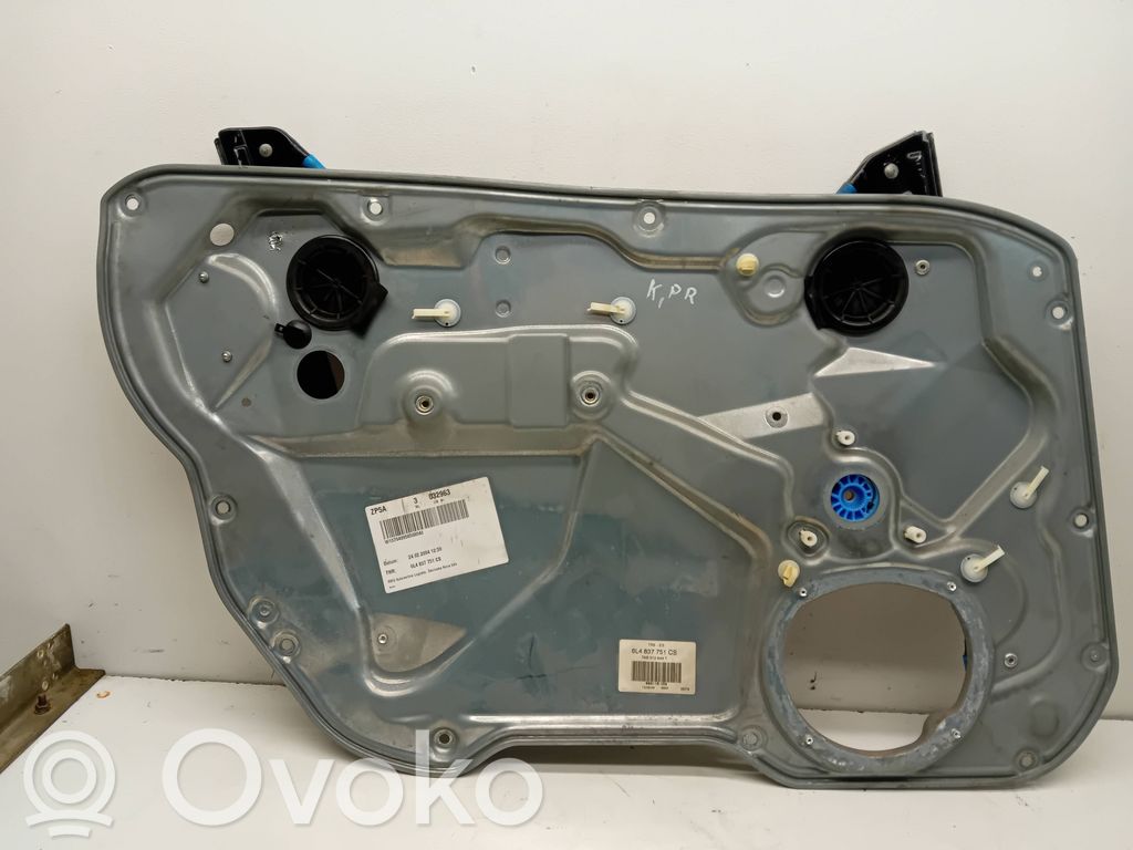 Seat Ibiza III (6L) Mechanizm podnoszenia szyby przedniej bez silnika 