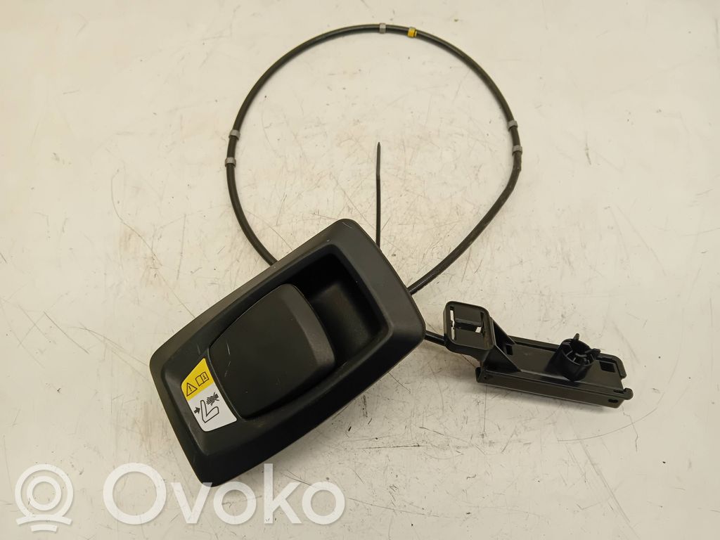 BMW 5 F10 F11 Rączka / Dźwignia regulacji fotela tylnego 
