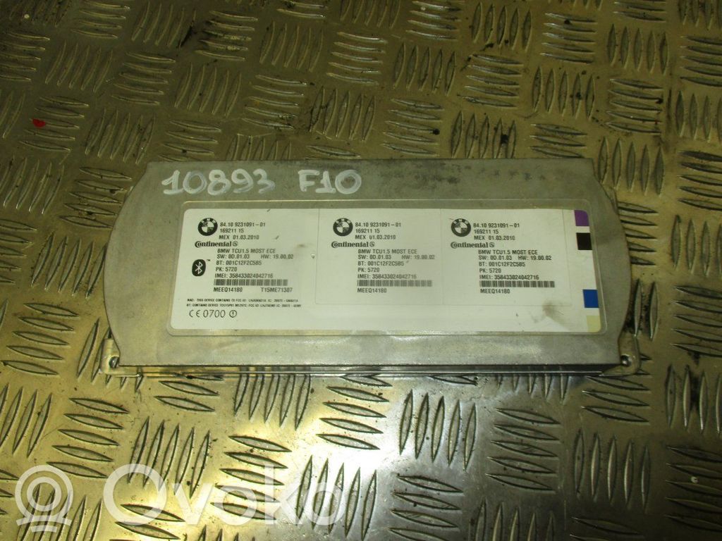 BMW 5 F10 F11 Telefono valdymo blokas 