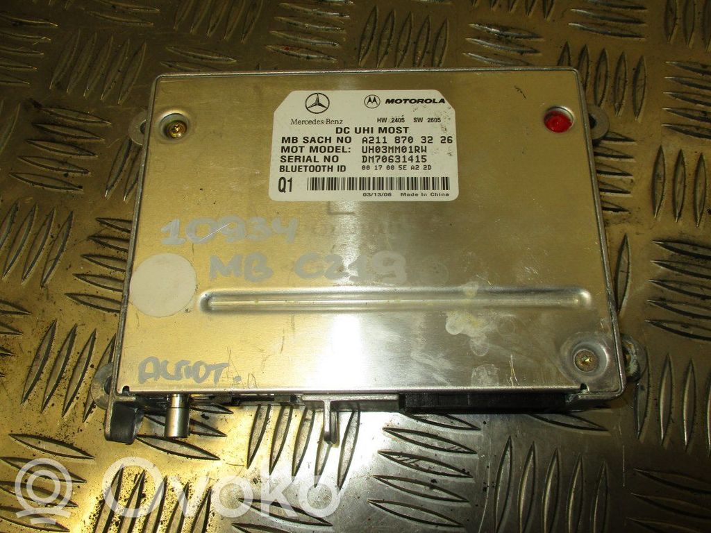 Mercedes-Benz CLS C219 Phone control unit/module 