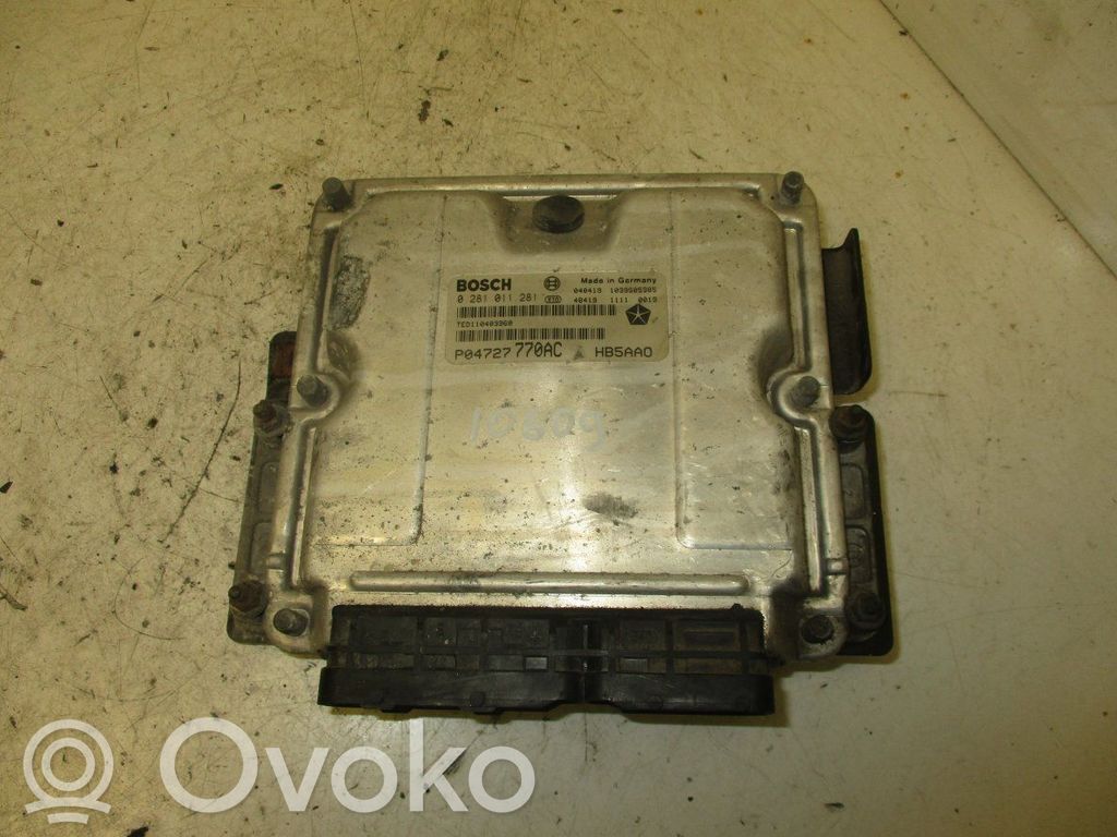 Chrysler Grand Voyager IV Engine control unit/module 