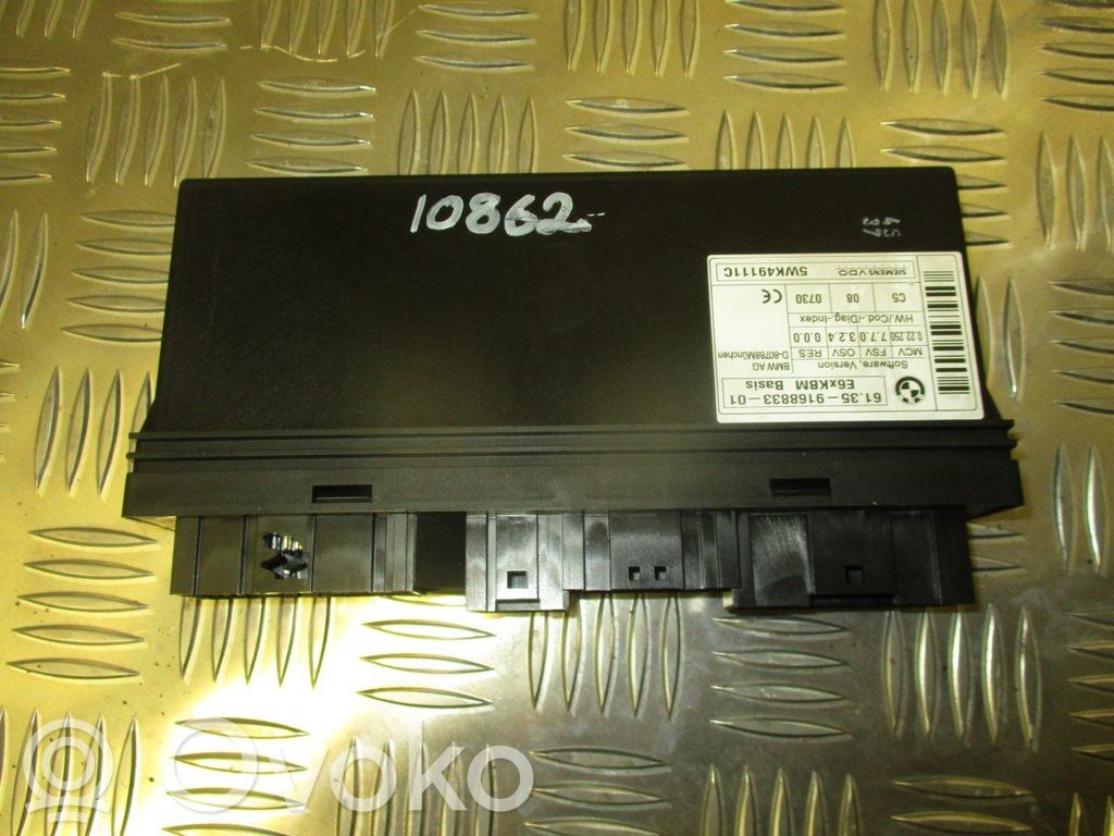 BMW 5 E60 E61 Korin keskiosan ohjainlaite 