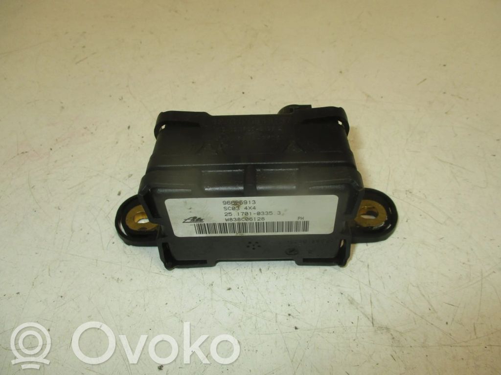 ESP acceleration yaw rate sensor   96625913