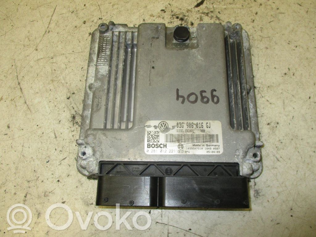 Volkswagen Golf V Engine control unit/module 