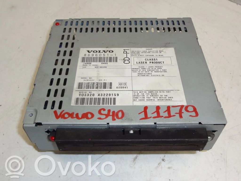 Volvo S40 CD/DVD-vaihdin 