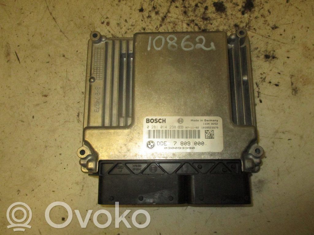Engine control unit/module   0281014238,7809000
