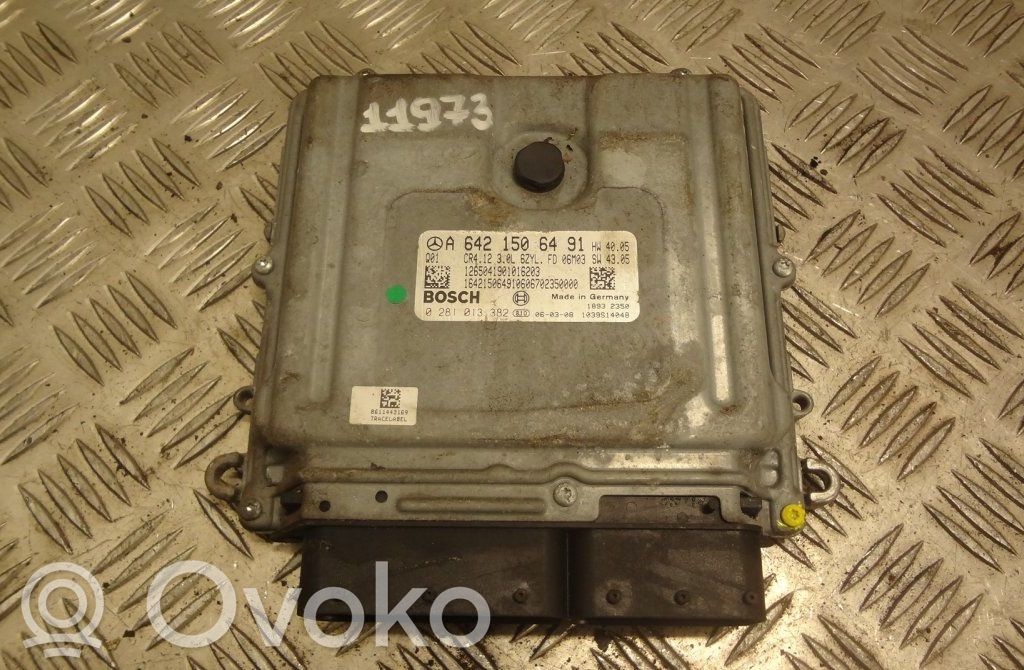 Mercedes-Benz ML W164 Sterownik / Moduł ECU 