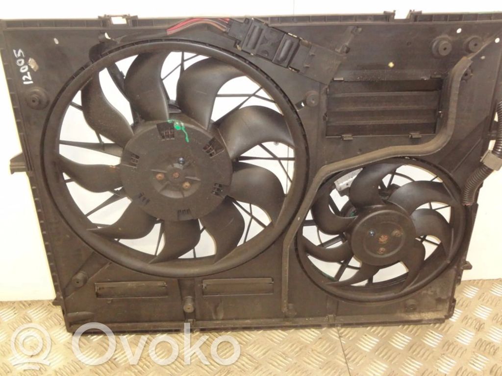 Audi Q7 4L Elektryczny wentylator chłodnicy 