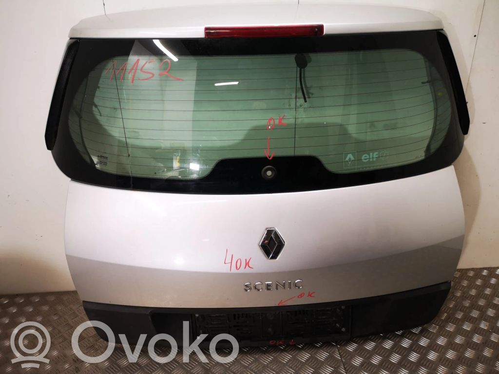 Renault Scenic II -  Grand scenic II Tylna klapa bagażnika 