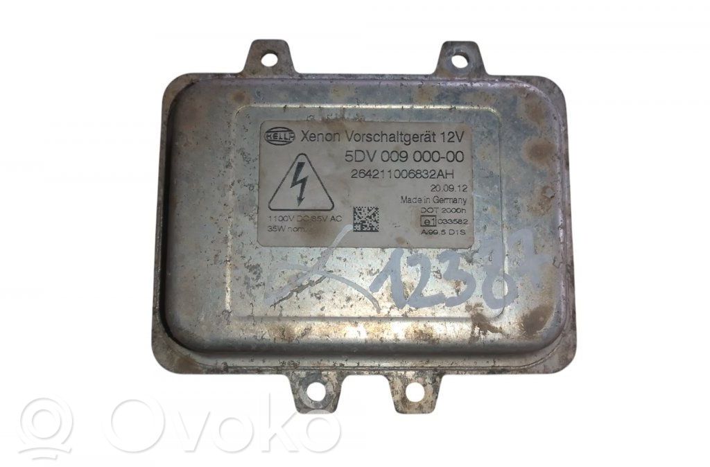 Skoda Superb B6 (3T) Unité de commande / module Xénon 