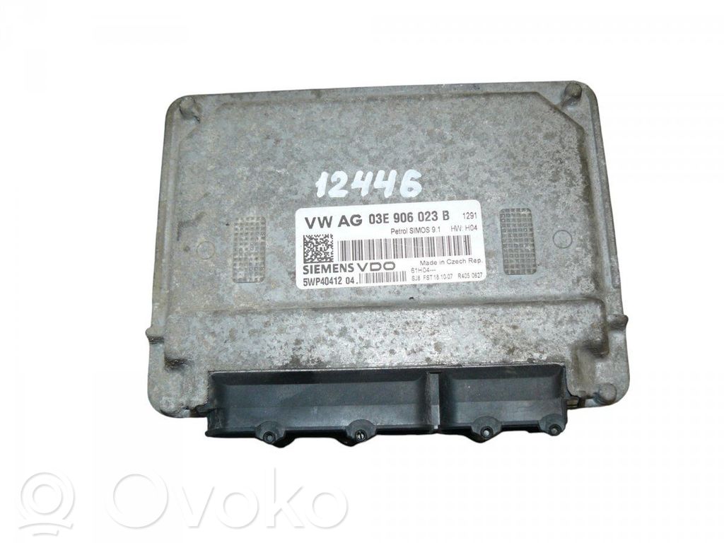 Engine control unit/module   5WP40412,03E906023B