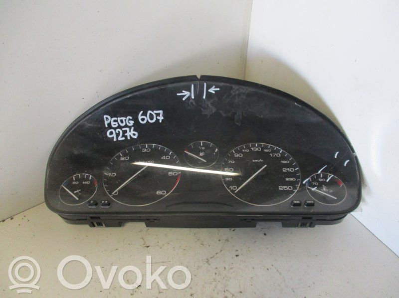 Peugeot 607 Licznik / Prędkościomierz 
