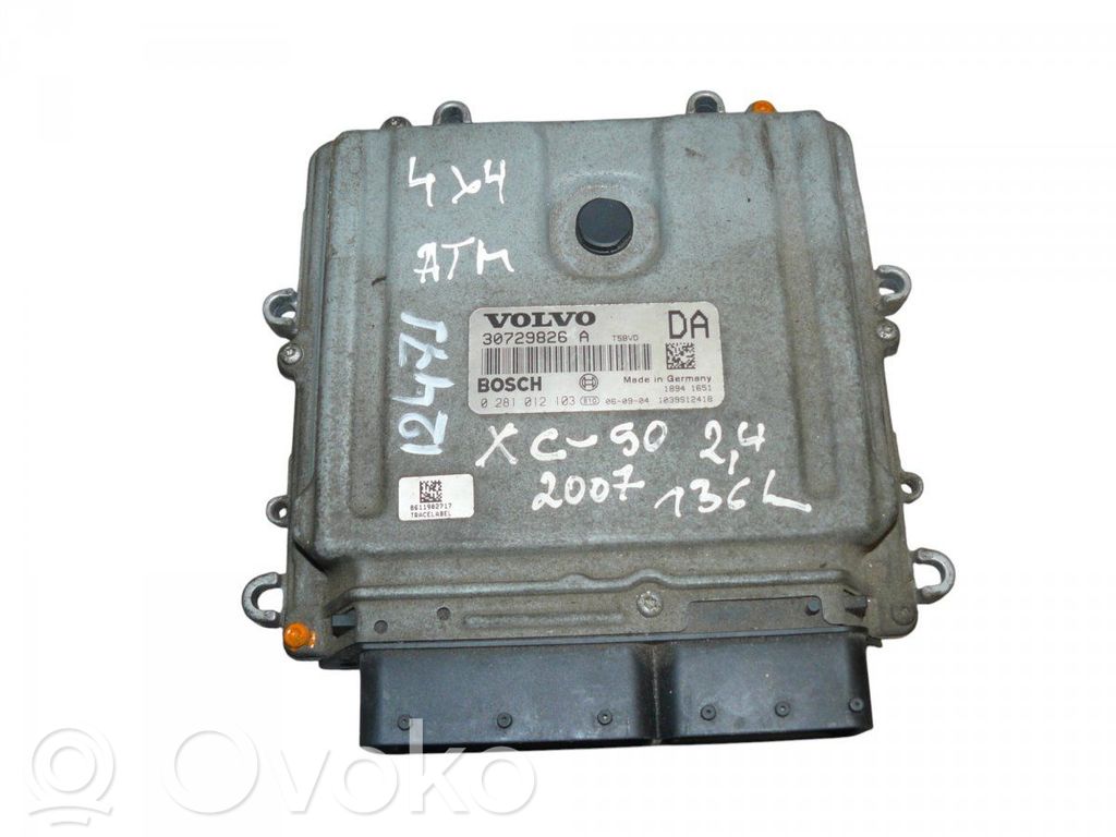 Engine control unit/module   0281012103,30729826A