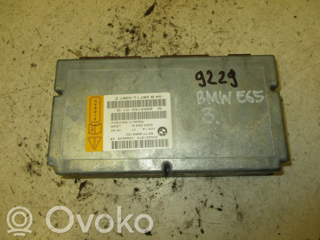 Airbag control unit/module   6955150,65776955150,SI695515001G