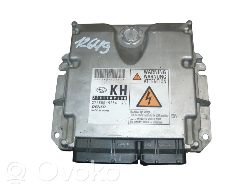 Subaru Forester SH Engine control unit/module 