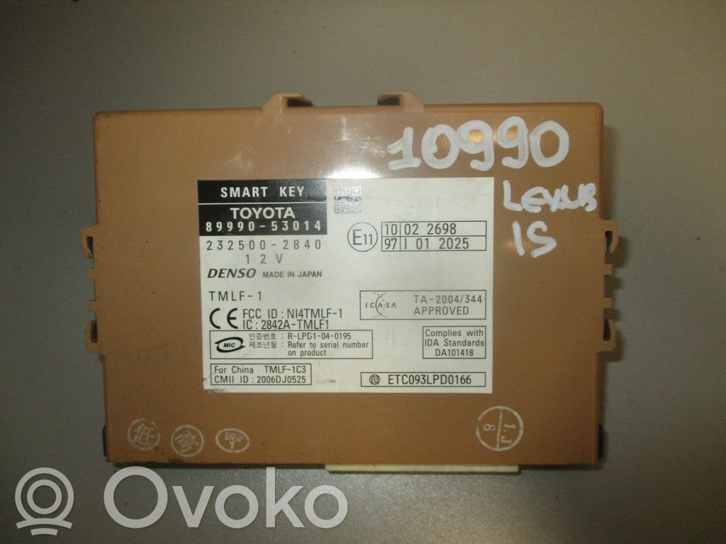 Lexus IS 220D-250-350 Moduł / Sterownik immobilizera 