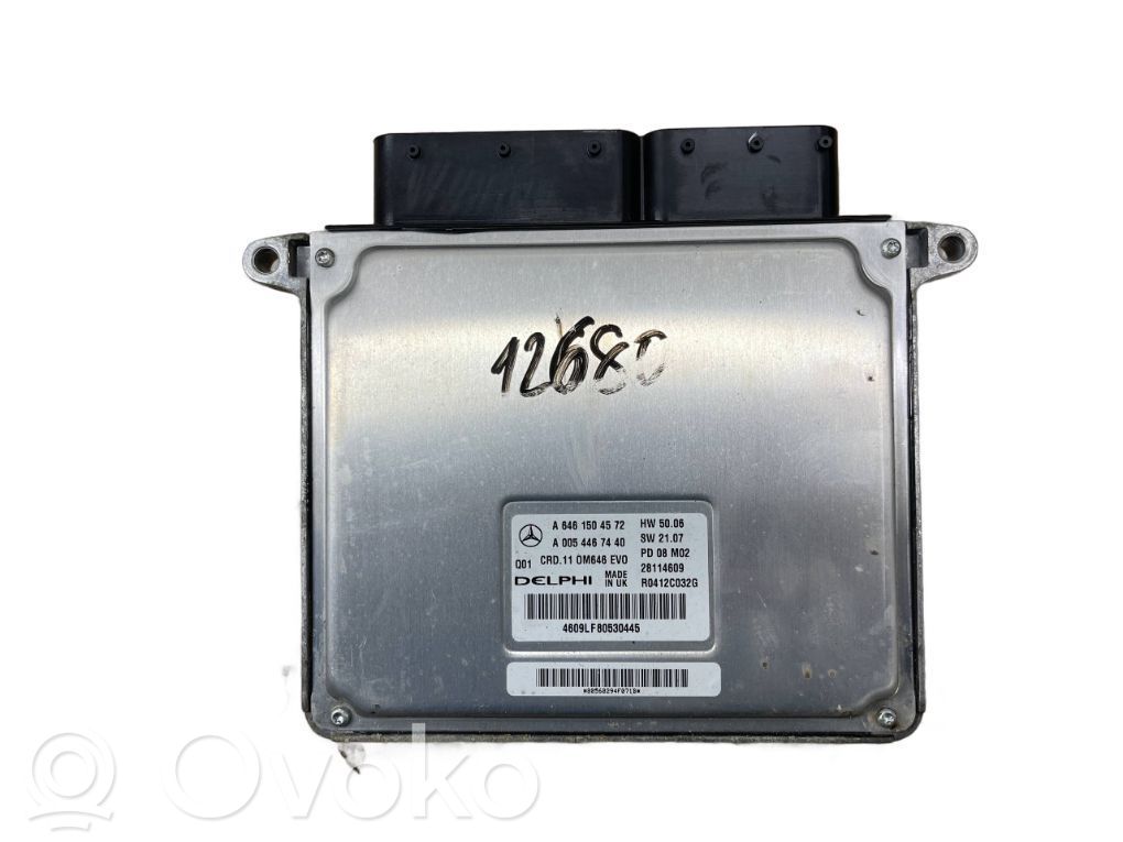 Mercedes-Benz C W204 Engine control unit/module 