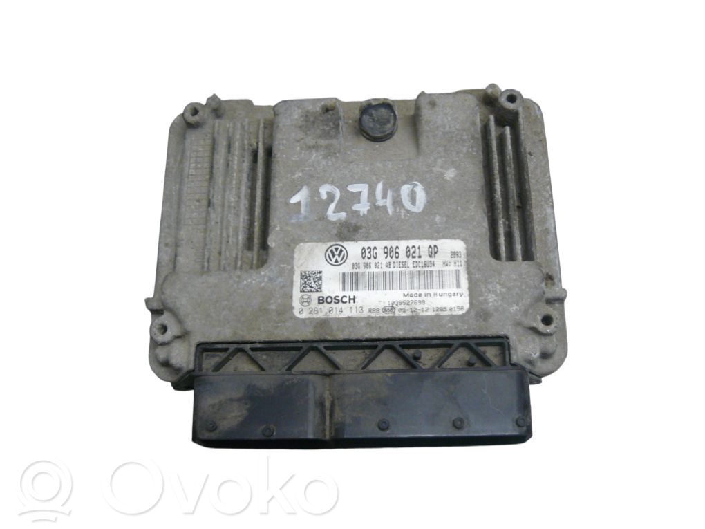 Skoda Superb B6 (3T) Engine control unit/module 