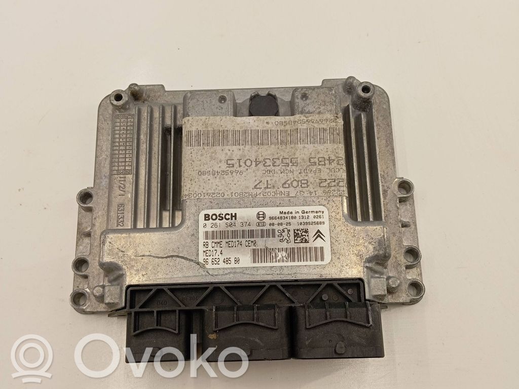 Peugeot 308 Engine control unit/module ECU 