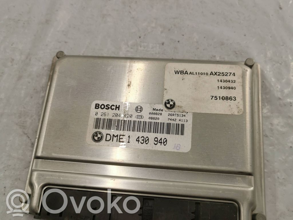 Motorsteuergerät/-modul   7510863,0261204420,1430940