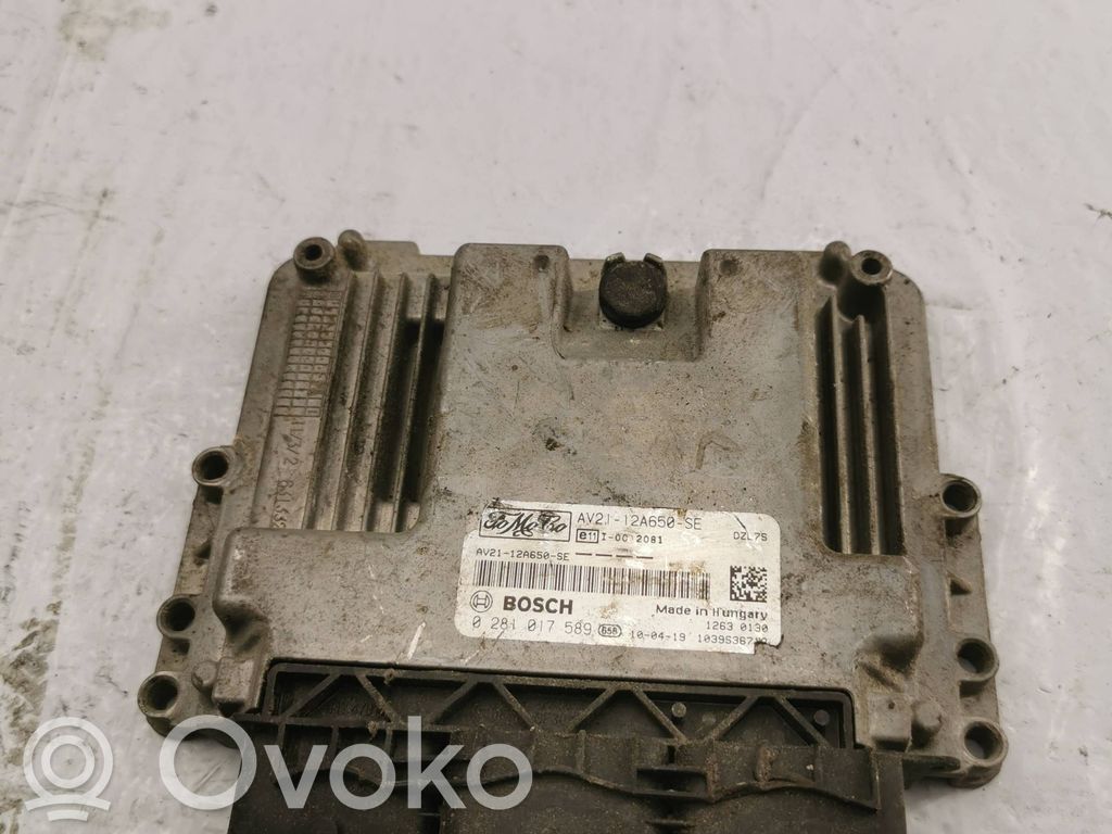 Ford Fiesta Engine control unit/module 