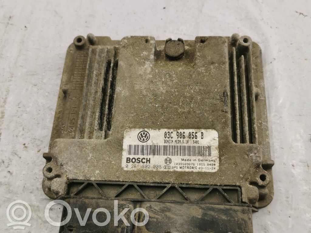 Engine control unit/module   03C906056B,1039S03676,0261S02008