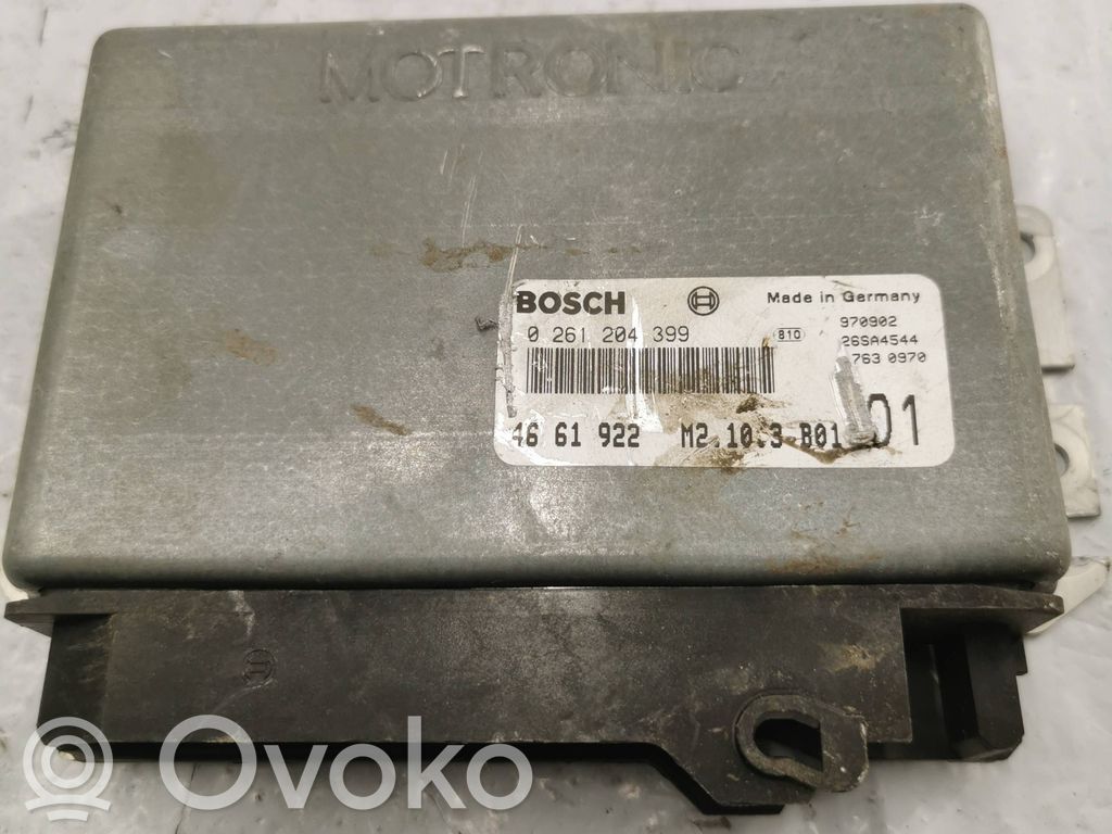 Engine control unit/module ECU   0261204399,4661922,M2103B01